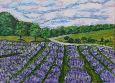 LAVENDER FIELD - £ 90 LAVENDER FIELD