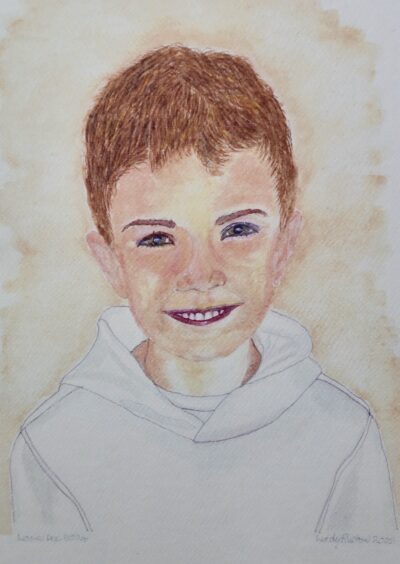 LOUIE -PORTRAIT- 8 YEARS - (SOLD) LOUIE - 8 YEARS