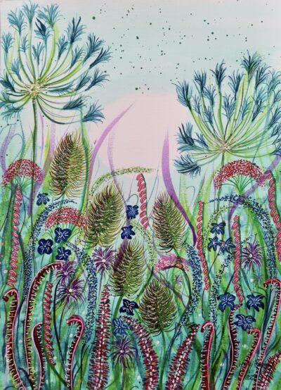 AGAPANTHUS MEADOW Meadow art 2