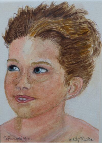 SOFIA PORTRAIT- 8 years - (SOLD) Sofia Portrait