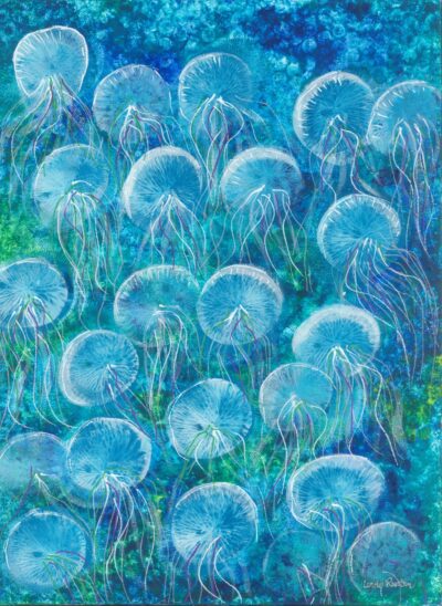 JELLYFISH IN BLOOM- £ 120 JELLYFISH IN BLOOM